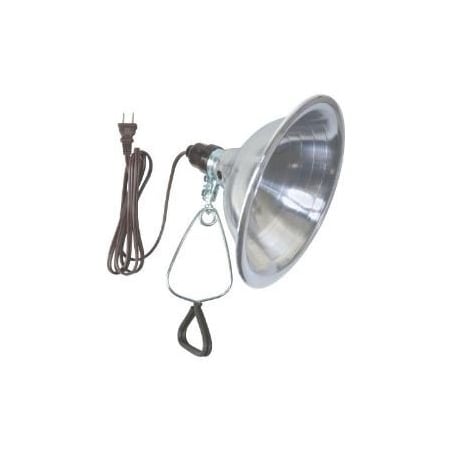 Southwire 151SW 150-Watt Clamp Light w/8.5" Reflector and 6Ft 18/2 SPT-2 Cord 151